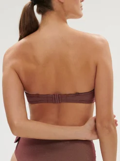 Bandeau souple - Lurex Dark Purple