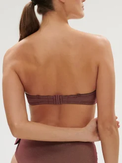 Bandeau souple - Lurex Dark Purple
