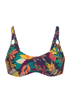 Brassière avec Armatures - Imprimé Bleu Seaside
