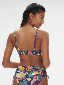 Brassière avec Armatures - Imprimé Bleu Seaside