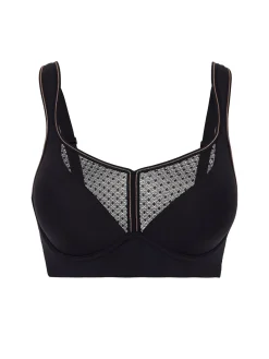 Brassière de sport à armatures - Noir