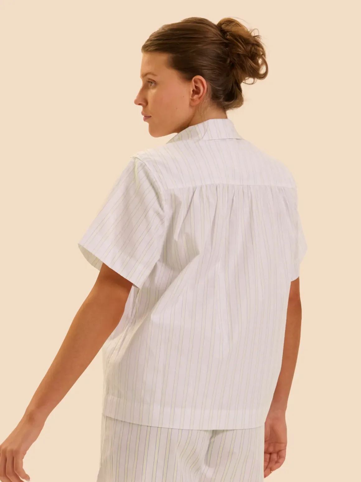 Chemise - Rayure Jaune