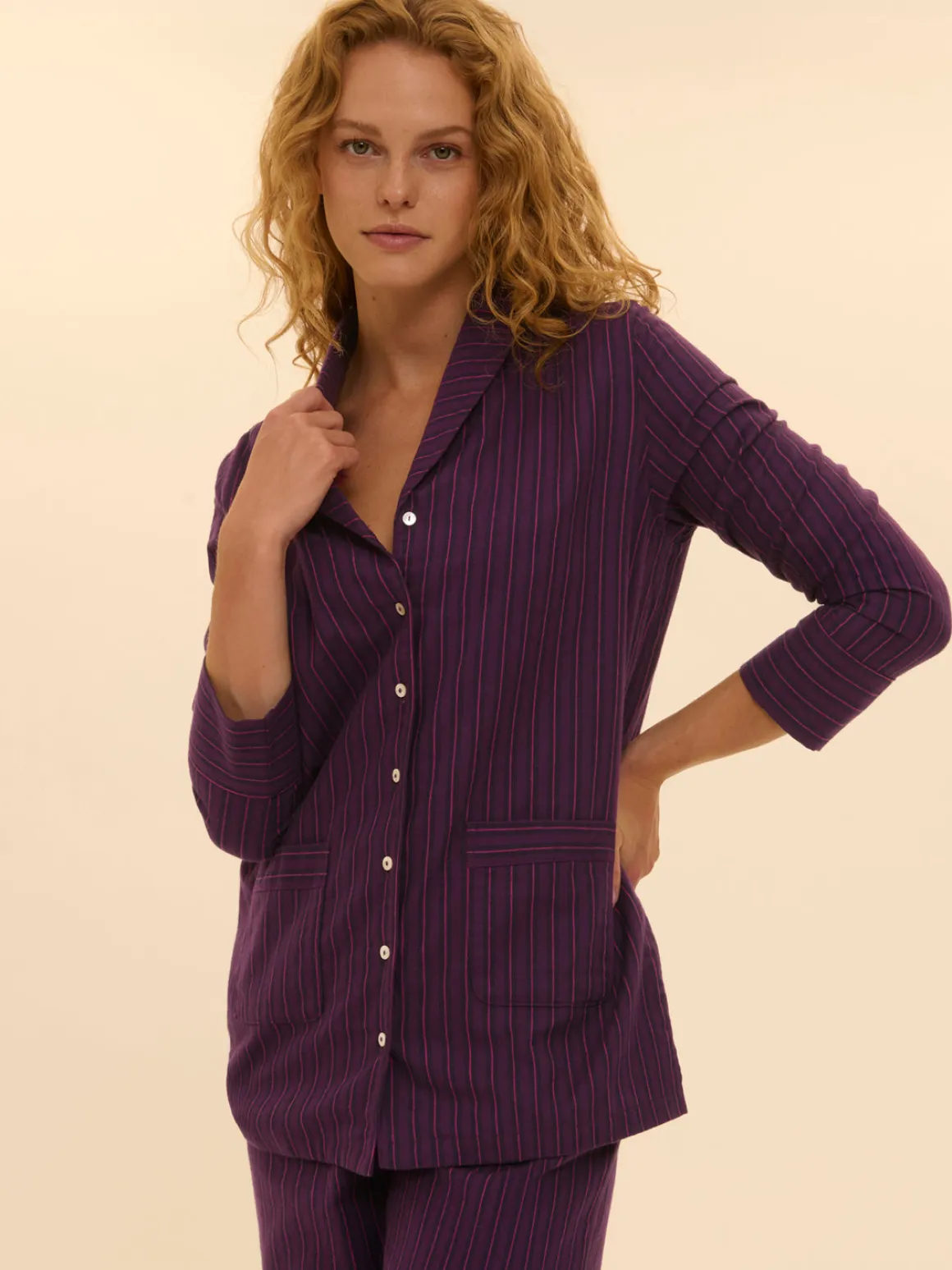 Chemise - Rayures Bleu