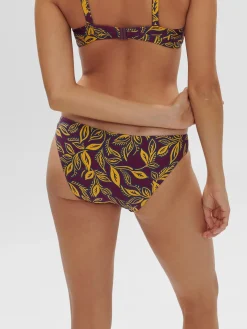 Culotte de bain - Imprimé Violet Agadir