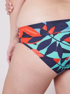 Culotte de bain taille haute - Abysse