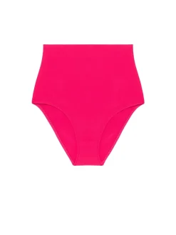 Culotte de bain taille haute - Lipstick