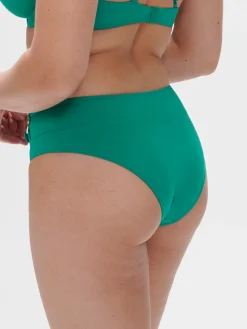 Culotte de bain taille haute - Vert Waterfall