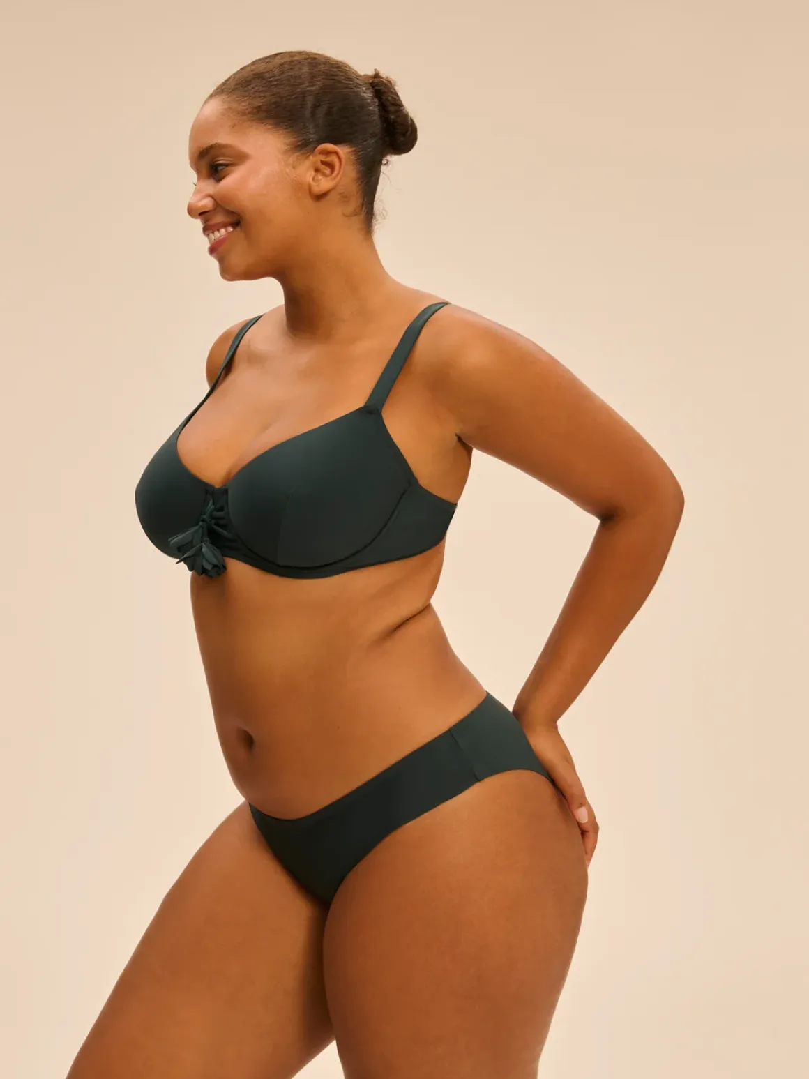 Culotte de bain - Vert Tropical
