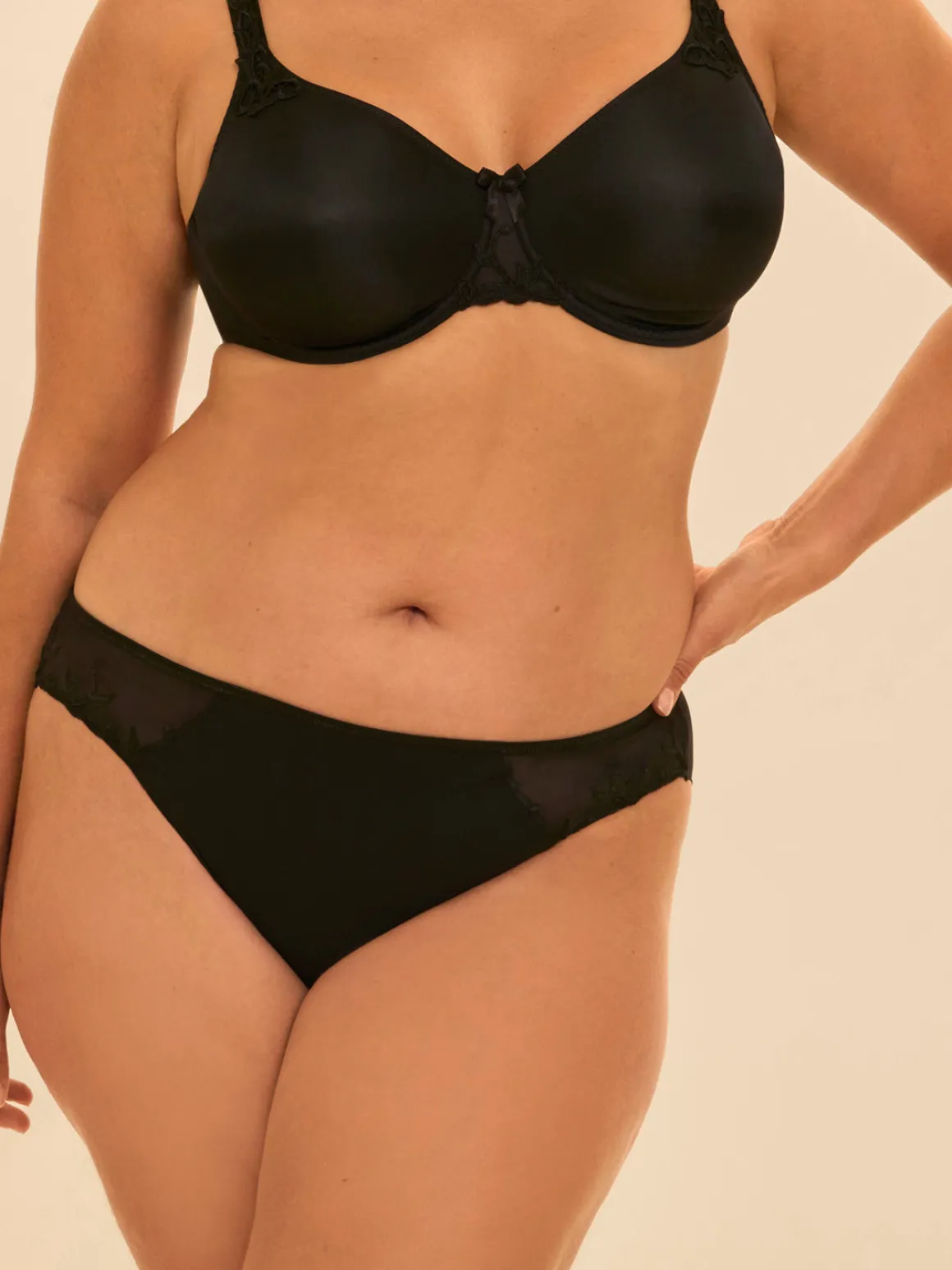 Culotte en coton - Noir