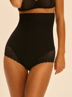 Culotte gainante taille haute - Noir