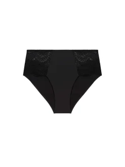 Culotte menstruelle Karma flux moyen - Noir