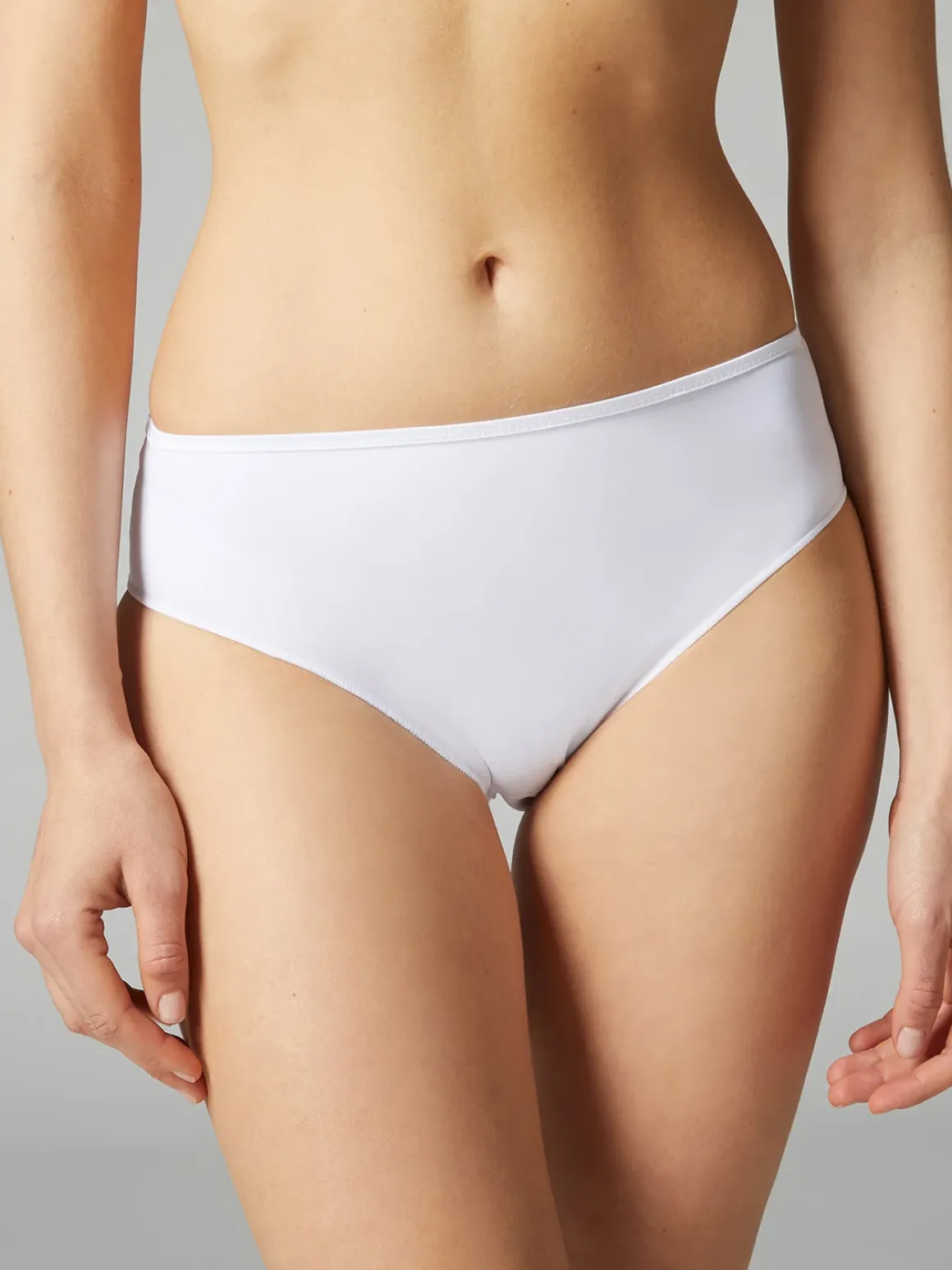 Culotte taille haute - Blanc