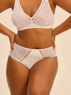 Culotte taille haute - Blanc