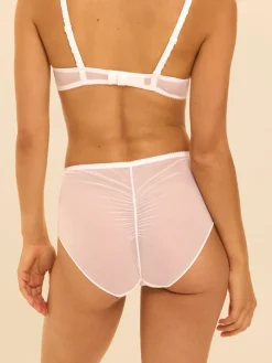 Culotte taille haute - Blanc