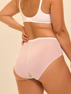 Culotte taille haute - Blanc