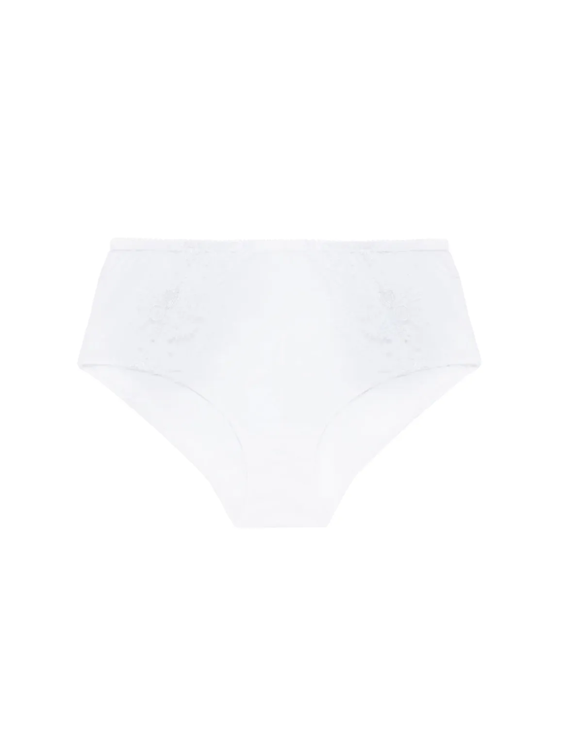 Culotte taille haute - Blanc