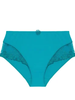 Culotte taille haute - Bleu Atoll