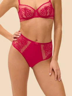 Culotte taille haute - Cranberry