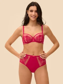 Culotte taille haute - Cranberry