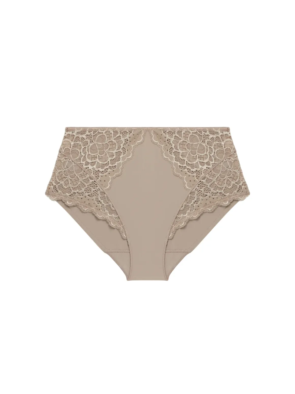 Culotte taille haute - Grège
