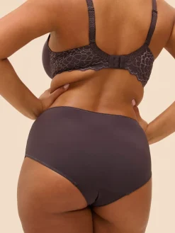 Culotte taille haute - Gris Graphite