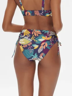 Culotte Taille Haute - Imprimé Bleu Seaside