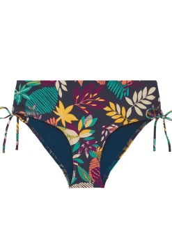 Culotte Taille Haute - Imprimé Bleu Seaside