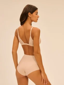 Culotte taille haute, light contrôle - Peau Rosée