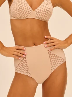 Culotte taille haute, light contrôle - Peau Rosée