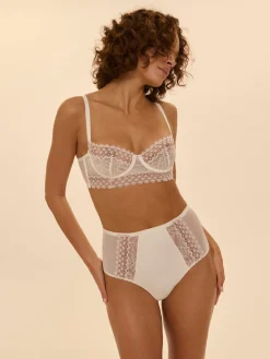 Culotte taille haute - Naturel
