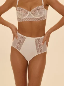 Culotte taille haute - Naturel