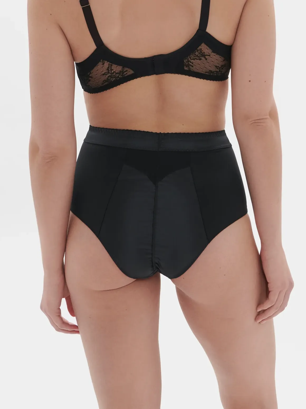 Culotte taille haute - Noir