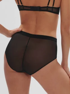 Culotte taille haute - Noir
