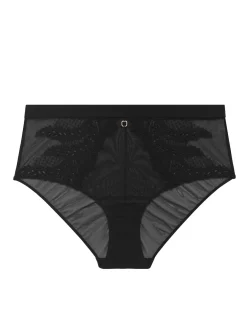 Culotte taille haute - Noir
