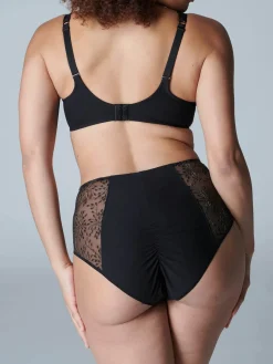 Culotte taille haute - Noir