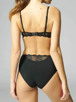 Culotte taille haute - Noir