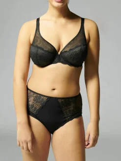 Culotte taille haute - Noir