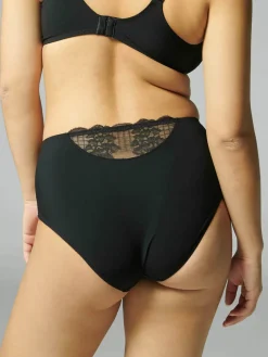 Culotte taille haute - Noir