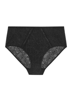 Culotte taille haute - Noir