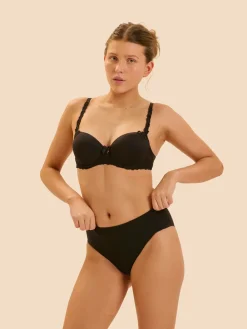 Culotte taille haute - Noir