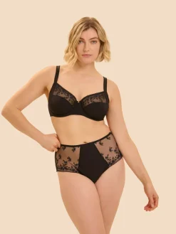 Culotte taille haute - Noir