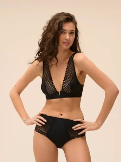 Culotte taille haute - Noir
