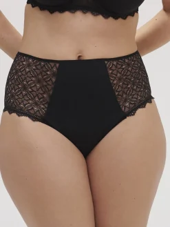 Culotte taille haute - Noir