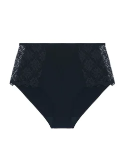 Culotte taille haute - Noir