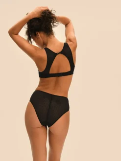 Culotte taille haute - Noir