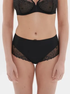 Culotte taille haute - Noir Gem
