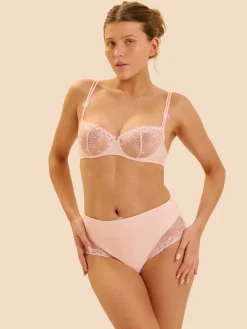 Culotte taille haute - Poudre