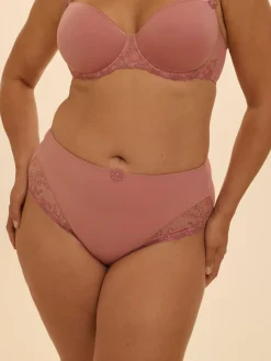 Culotte taille haute - Rose Fumé