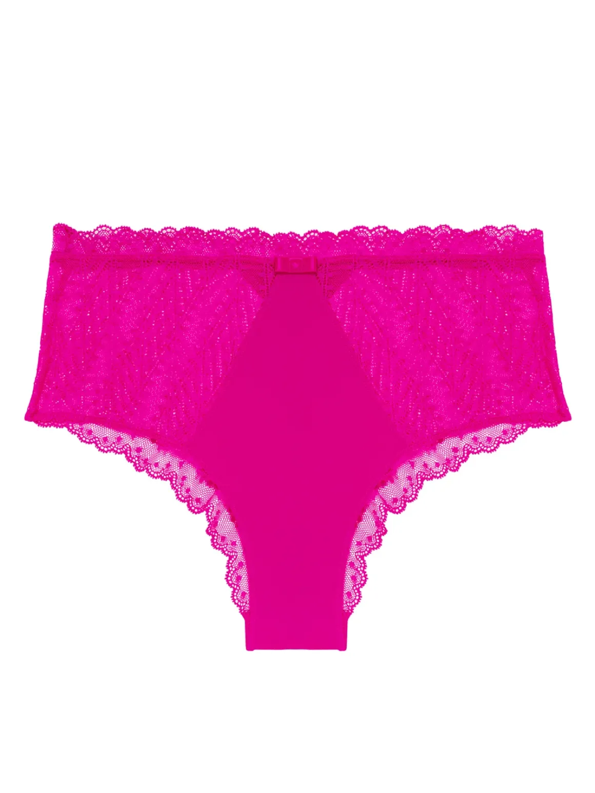 Culotte taille haute - Rose Hibiscus