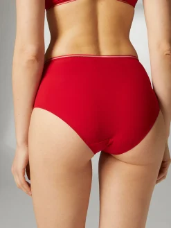 Culotte taille haute - Rouge Opéra